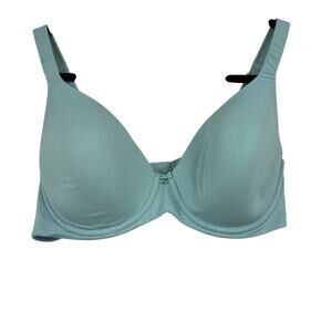 Soma Embraceable Full Coverage Light Blue Padded Wired T-shirt Bra Women's 40D